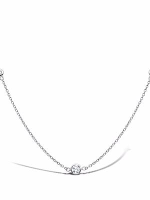 Pragnell collier Sundance en or blanc 18ct serti de diamants - Argent