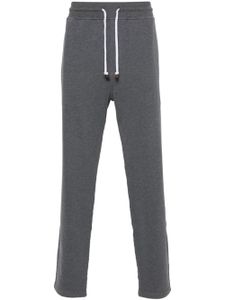 Brunello Cucinelli pantalon à design chiné - Gris