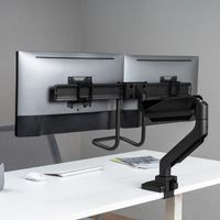 Audizio MAD20F gasveer monitor arm voor 2 schermen - 17 - 32 inch - thumbnail