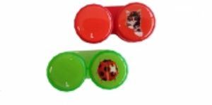 HIP Lenshouder Poes & Lieveheersbeestje Rood/Groen