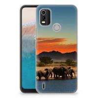 Nokia C21 Plus | TPU Hoesje | Olifanten