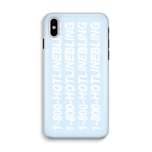 Hotline bling blue: iPhone XS Tough Case