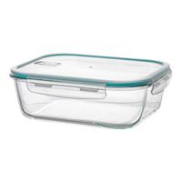 Lunchbox Ovenza Rechthoekig Transparant Siliconen Borosilicaatglas 2,25 L