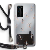 Dancing #3: Huawei P40 Transparant Hoesje met koord