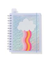 HEMA Insteek Schoolagenda 25-26 19x17cm Regenboog