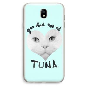 You had me at tuna: Samsung Galaxy J7 (2017) Transparant Hoesje