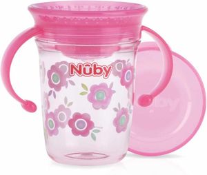 Nuby Wonderbeker Roze 6m+