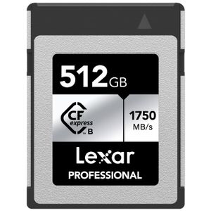 Lexar Pro Silver 512GB CFexpress Type B - R1750/W1300 MB/s