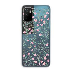 Sierlijke bloemen: Xiaomi Poco M3 Pro 5G Transparant Hoesje