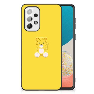 Samsung Galaxy A73 Hoesje Baby Leopard