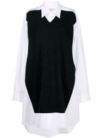 Maison Margiela robe-chemise oversize - Blanc