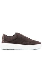Herno baskets à motif monogrammé - Marron