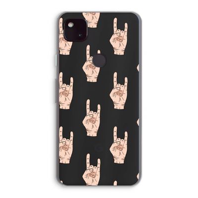 Rock: Google Pixel 4a 5G Transparant Hoesje