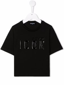 DSQUARED2 KIDS t-shirt Icon imprimé - Noir