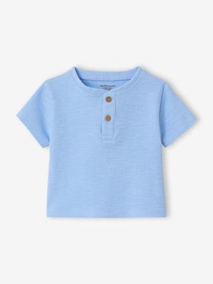 T-shirt baby biologisch katoen blauw