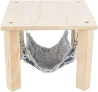 TRIXIE SCHUILPLAATS MET HANGMAT SUNNY ASSORTI / GRIJS