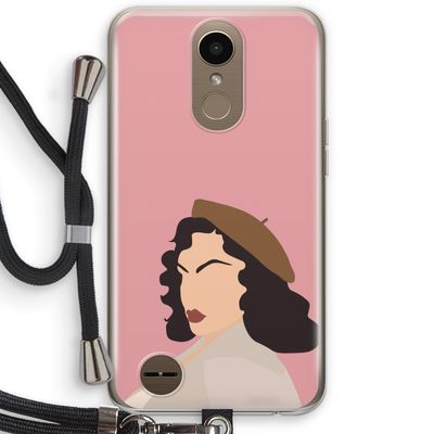 Confidence: LG K10 (2017) Transparant Hoesje met koord