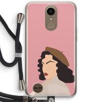 Confidence: LG K10 (2017) Transparant Hoesje met koord
