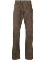 Ralph Lauren RRL jean droit à effet délavé - Marron