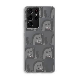 Cats: Samsung Galaxy S21 Ultra Transparant Hoesje