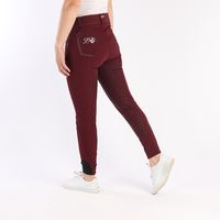 Rijbroek La Valencio Carly Been Grip, 44 in dark red Rijbroek La Valencio Carly Been Grip, 44 in dark red