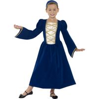Middeleeuws prinses jurkje voor meisjes 145-158 (10-12 jaar)  -