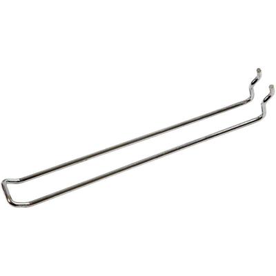 Dubbele haak, L: 200 mm, B: 25 mm, dikte 4 mm, 50 stuk/ 1 doos