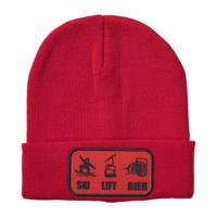 Ski muts - rood