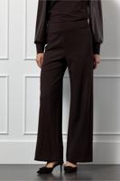 Studio Anneloes Alex Bonded Trousers 13279 Broek 8700 Espresso