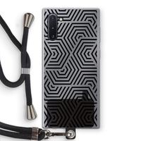 Magic pattern: Samsung Galaxy Note 10 Transparant Hoesje met koord
