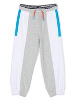 Stella McCartney Kids pantalon de jogging à design colour block - Gris - thumbnail