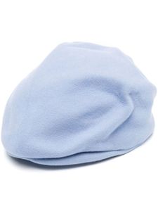 Comme Des Garçons Shirt casquette gavroche à logo brodé - Bleu