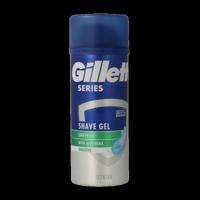 Gillette Series scheergel gevoelige huid 75 Milliliter