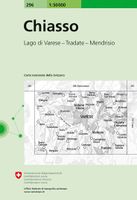 Wandelkaart - Topografische kaart 296 Chiasso | Swisstopo - thumbnail