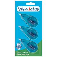 Correctieroller Paper Mate blister à 3 stuks
