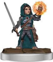 Pathfinder Battles: Female Halfling Cleric Premium Painted Figure - thumbnail