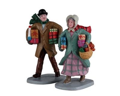 Gifts For The Grandchildren Set Of 2 Kerst - Lemax
