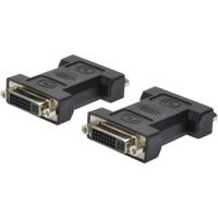 Digitus AK-320503-000-S DVI Adapter [1x DVI-bus 24+5-polig - 1x DVI-bus 24+5-polig] Zwart - thumbnail