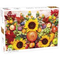 Puzzel: Fruit and Flowers Puzzel