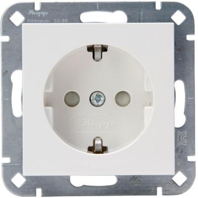 Enzo Kopp HK07 WIT inbouw stopcontact RA met kind bev. 4622110