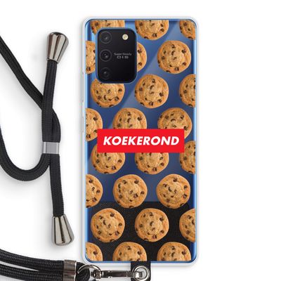 Koekerond: Samsung Galaxy Note 10 Lite Transparant Hoesje met koord
