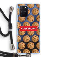 Koekerond: Samsung Galaxy Note 10 Lite Transparant Hoesje met koord