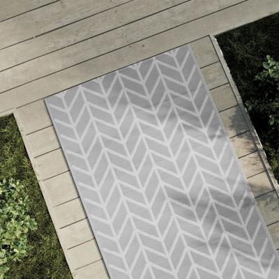 VidaXL Buitenkleed arakil 80x150 cm pp grijs