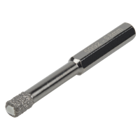 Wolfcraft Droogboor | Met diamant bestrooid | Zeskantschacht | Ø8mm | 1 stuk - 5992000