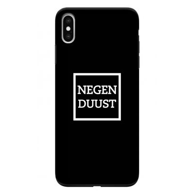 Negenduust black: iPhone XS Max Tough Case
