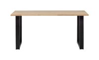 WOOOD Eettafel 'Tablo' met U-poot, 160 x 90cm