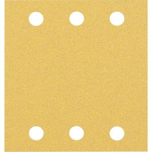 Bosch Accessories 2608901656 Schuurpapier voor vlakschuurmachine Korrelgrootte (num) 80 (l x b) 107 mm x 115 mm 50 stuk(s)