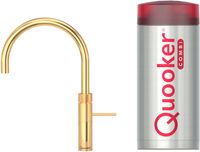 Quooker Fusion round met COMBI boiler 3-in-1 kokend water kraan Goud