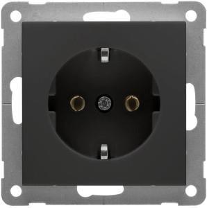 PEHA Badora MAT ZWART stopcontact RA - 4603500