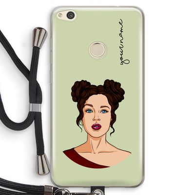 Pop-Art Creator: Huawei Ascend P8 Lite (2017) Transparant Hoesje met koord